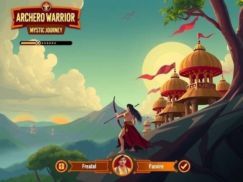 Archero Warrior character selection screen